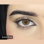عدسة Russian Brown