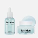 Torriden DIVE-IN مصل حمض الهيالورونيك منخفض الجزيئات + مجموعة كريم مهدئ كوريا