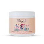 كريم سنفرة نضارة للوجه والجسم باللوز من هيلة بيوتي