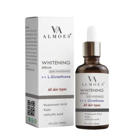 الموس سيروم الجلوتاثيوم ALMOES ,L-Glutathione Serum لتبييض البشرة وتوازن لون البشرة
