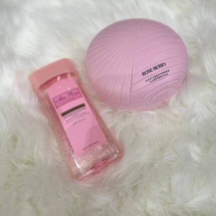 بودره تعطير الجسم+ زيت مرطب للجسم
روز بيري