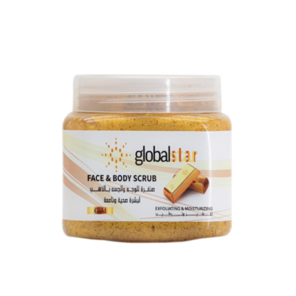 جلوبال ستار سنفرة للوجه والجسم بالذهب - 500