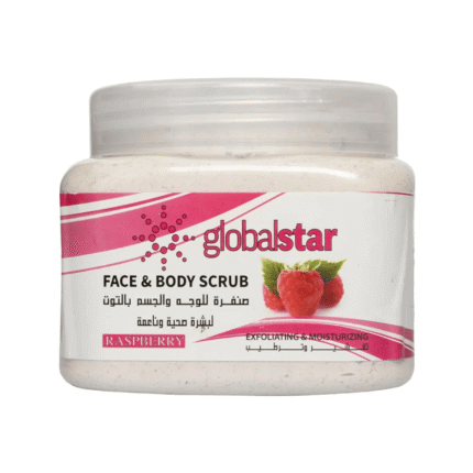 جلوبال ستار صنفرة للوجه والجسم بالتوت - 500 مل