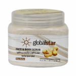 جلوبال ستار صنفرة للوجه والجسم بزبدة الشيا -500مل