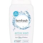 غسول فيم فريش أكتيف (Femfresh Active Wash) المصمم للعناية الشخصية والمناطق الحساسة.