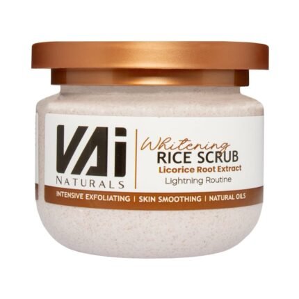 مقشر الأرز للجسم بعرق السوس فاي vai naturals