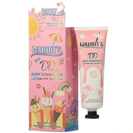 لوشن واقٍ من الشمس للجسم من WALNUTS DD بعامل حماية من الشمس SPF50