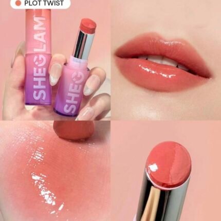 SHEGLAM Mirror Kiss أحمر شفاه لامع فائق-