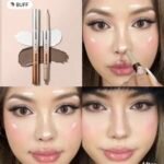SHEGLAM Fine Line قلم كنتور وهايلايت للأنف 2 في