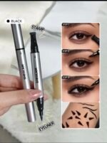 SHEGLAM Wing It ثنائي محدد عيون مقاوم للماء-Black
