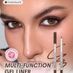 SHEGLAM Boldline محدد عيون جل متعدد الوظائف طويل الأمد-Chocolate